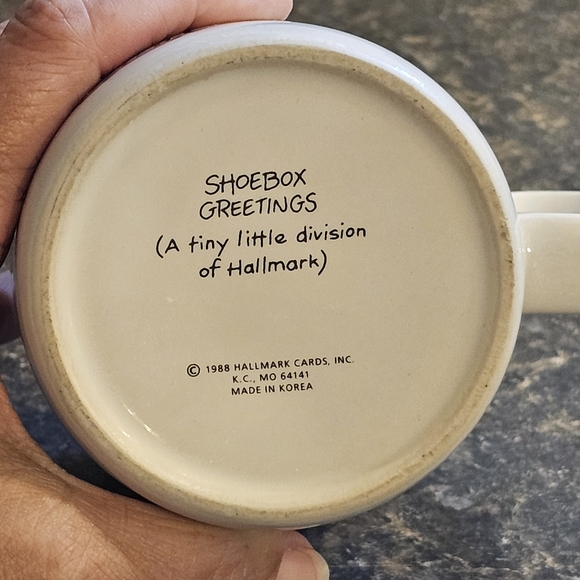 Vtg Hallmark Shoebox Coffee Tea Cocoa MUG "I'm a dad, I wear the Pants" 1988 - Picture 4 of 4
